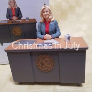 Hallmark 2024 Leslie Knope Parks and Recreation Magic Ornament